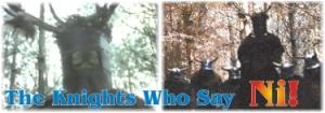 The Knights Who Say Ni! Logo